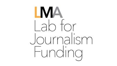LMA lab for journalism funding logo