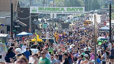 Eureka Days will be held Sept. 27-29.
