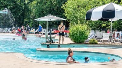 Alex Pesselato, 17, of south St. Louis County has been a part-time lifeguard with the Arnold Parks and Recreation Department for three years.