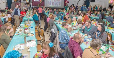 Those who attended the 2018 Pony Bird’s Great Taste fundraiser enjoyed delicious treats and a Hawaiian luau theme.