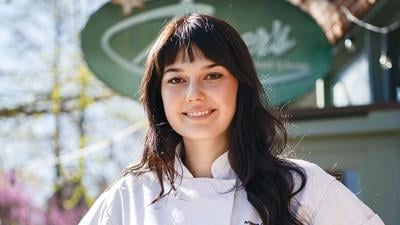 Creed is the head chef at her family’s restaurant, Pedal’n Pi, in Festus.
