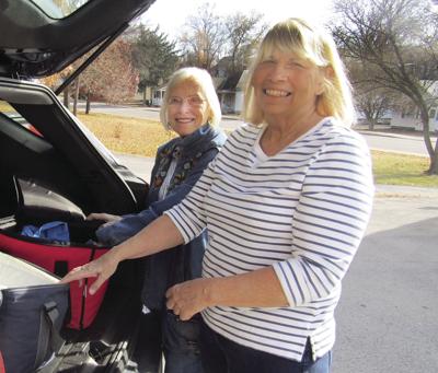 Mary Nicholson and Edna Wells Walther