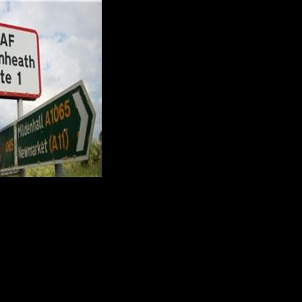 UK police arrest protesters near base used by US