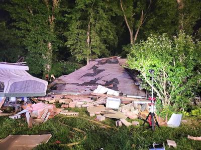 Eureka-area house destroyed in explosion