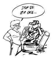 What a way to go! (Or unpacking some tips for travel prep)