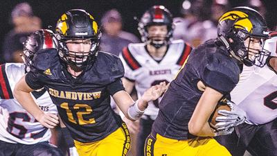 Clayton Riddle, Chase Wilson, Grandview football