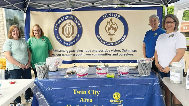 The Twin City Area Optimist Club plans to have booths at upcoming summer events.