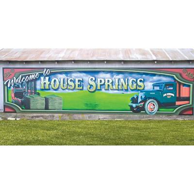 Gil Schroeder Sod Sales also promotes hometown House Springs.