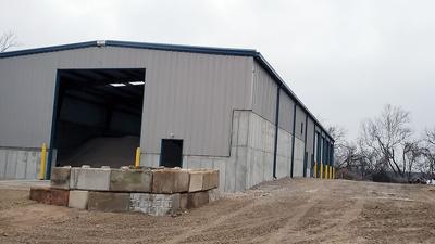 Work on a new 50-by-160-foot building is underway behind the Herculaneum Firehouse at 155 Riverview Plaza Drive.