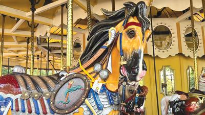 Six Flags St. Louis’ Grand Ole Carousel has reopened at Six Flags St. Louis in Eureka.