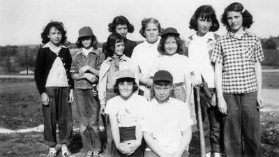 sunrise softball team looking back