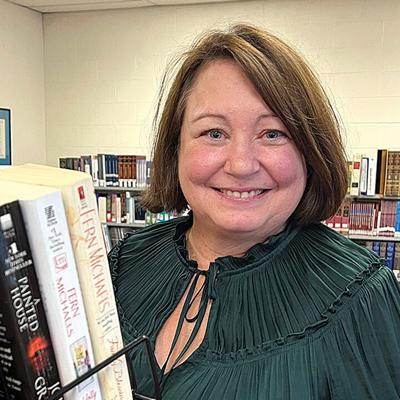 New Crystal City Public Library director Amy Shirley