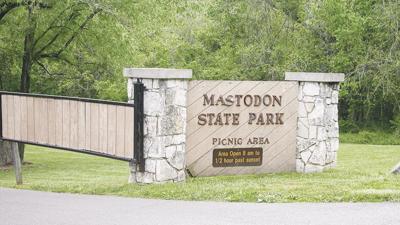 Mastodon State Historic Site entrance