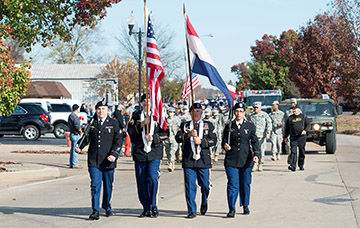 De Soto Veterans Day parade
