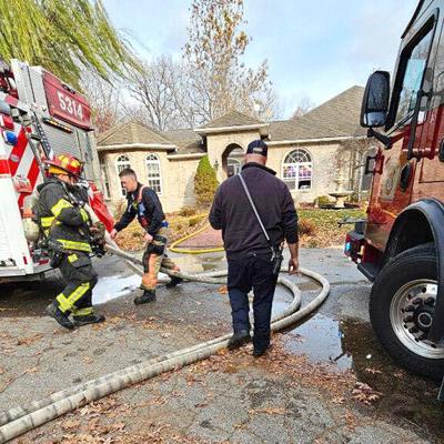 Imperial home damaged by fire