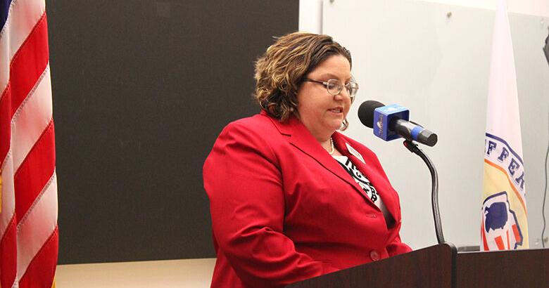 Riebold wins tight, three-way GOP primary for county clerk