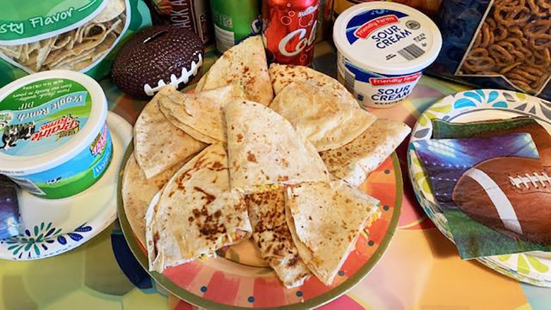 Two-Cheese Quesadillas