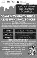 County health officials seeking residents to take part in focus groups