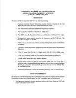 FNF - NC - Lawsuit Settlement USA v UNC Chapel Hill
