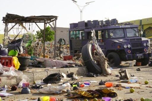 One explosion hit Maiduguri market just after people broke their Ramadan fast
