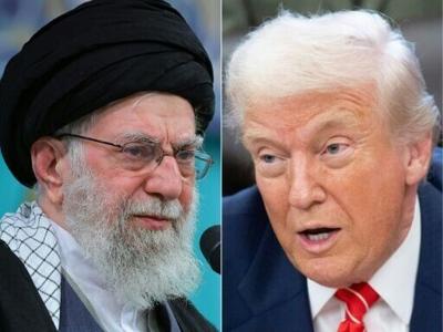US President Donald Trump warned Iran's supreme leader should be 'very worried'