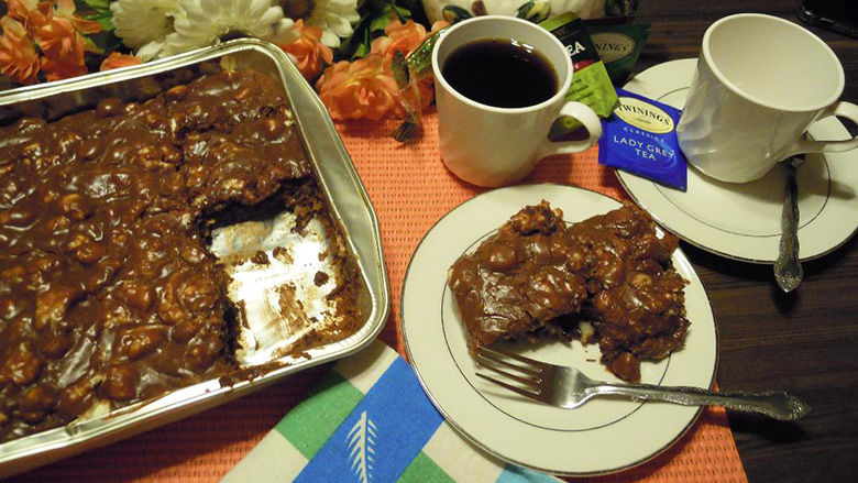 Rocky Road Fudge Bars