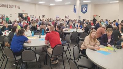 About 150 people attended the first of four meetings to discuss the Fox C-6 School District possibly changing to a four-day week