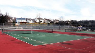 Eureka High tennis courts