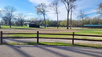 The new playground at Arnold City Park is expected to be completed by the end of May. The playground will be near the Dogwood Pavilion, restroom building and the lake.