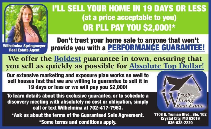 Wilhelmina Springmeyer RE July 2021