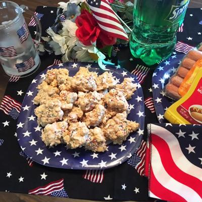 No-Bake White Chocolate Crunchers