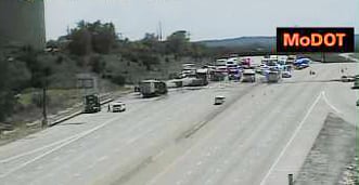 I-55 shut down after two tractor-trailer incidents