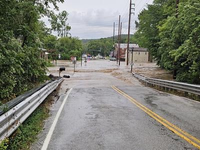 Flash floods hit county, more rain coming