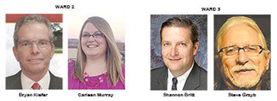 EUREKA -- Two of three aldermanic seats on ballot