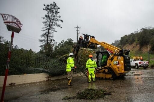 Southern California soaked by powerful Christmas storms