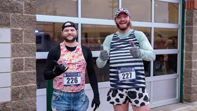 Shea Naes and Andrew Slodkowski took part in last year’s run.