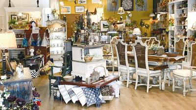 Tree of Life Art Gallery, Fine Antiques, Artfully Renewed Furniture is at 109 E. Main St. in Festus.