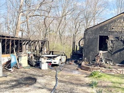 High Ridge home, garage heavily damaged in fire