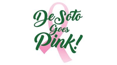 de soto goes pink logo