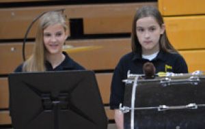 Festus Seventh-Grade Band at Windsor Middle School Music Festival 