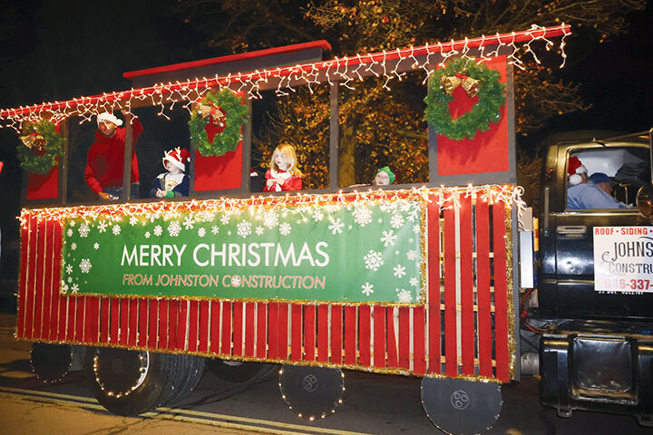 Johnston Construction earned the Santa’s Pick Award for its parade entry.