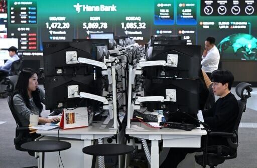 South Korea's Kospi index hit another record high thanks to a surge in chip titans SK hynix and Samsung
