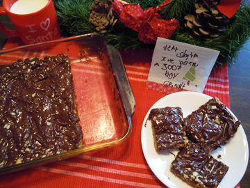 Oatmeal Toffee Bars