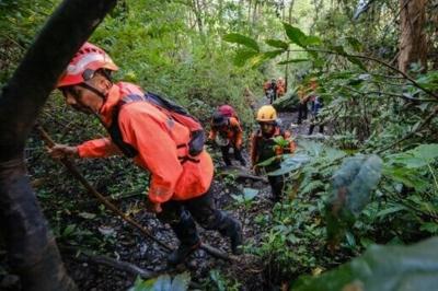 The small plane was carrying three Indonesian government workers and seven crew members when it crashed in the country's east