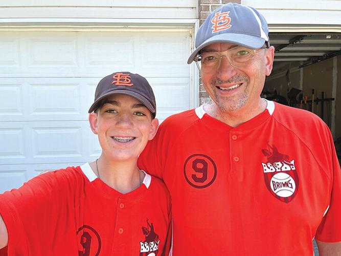 Rob Opdenbrouw and his son, Aedan, 15, a first-year culinary student.