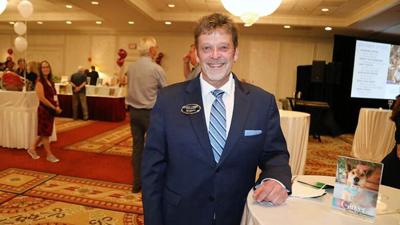 Brian Stevens at Open Door Animal Sanctuary’s annual auction, Paws to Party, at the Hilton Frontenac.