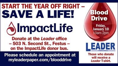 ImpactLife Leader blood drive 2025
