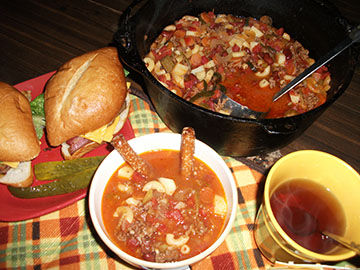 Hearty Hamburger soup