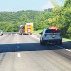 Tractor trailer leaks fuel on I-44 | Police Fire - Vimarsana News