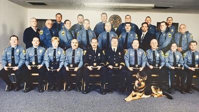 A 2001 composite photo of the Eureka Police Department.